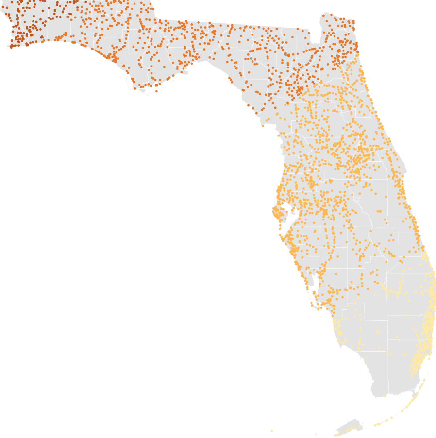 Florida Map Eclipse